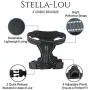 Stella-Lou No Pull Reflective no Choke Humane Dog Training Harness Heavy Duty Easy on/Off Adjustable Two Attachment Rings Small, Medium, Large, Extra Large Stella-Lou No Pull Reflective no Choke Humane Dog Training Harness Heavy Duty Easy on/Off Adjustable Two Attachment Rings Small, Medium, Large, Extra Large