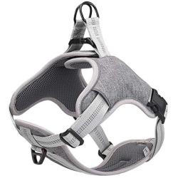 Dog Harness No Pull for Small Medium Large Dogs, Adjustable Dog Vest with Reflective Strips, Comfortable and Will Not Harm The Skin, Used for Daily Walking, Running, Training