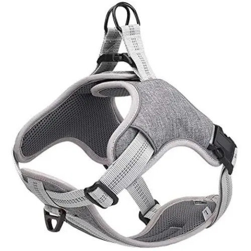 Dog Harness No Pull for Small Medium Large Dogs, Adjustable Dog Vest with Reflective Strips, Comfortable and Will Not Harm The Skin, Used for Daily Walking, Running, Training Dog Harness No Pull for Small Medium Large Dogs, Adjustable Dog Vest with Reflective Strips, Comfortable and Will Not Harm The Skin, Used for Daily Walking, Running, Training