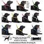 Dexil Limited Adopt ME Yellow Color Coded L-XL Non-Pull Dog Harness (New Home Needed) Donate to Your Local Charity
