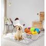 Durable Cotton Rope Dog Toy Storage, Large Dog bin, pet Bed, Puppy Toy Box - Perfect for organizing pet Toys, Blankets, leashes, Clothing and Any Doggie Stuff