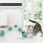 Mini Cat Toy Ball, Portable Automatic 360 ° Self-Rotating USB Rechargeable Cat Exercise Ball, with LED Light, for Indoor and Outdoor Use (1 Pcs, Green) Mini Cat Toy Ball, Portable Automatic 360 ° Self-Rotating USB Rechargeable Cat Exercise Ball, with LED Light, for Indoor and Outdoor Use (1 Pcs, Green)