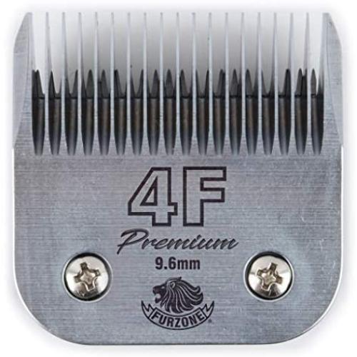 Furzone Detachable Blade - Size 4F Blades 3/8'', Made of Extra Durable Japanese Steel, Compatible with Most Andis, Oster, Wahl A5 Clippers