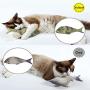 Sarahair Pet Cat Catnip Toy, Pet Cat Kitten Interactive Plush Mint Fish Toy Gift