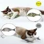 Sarahair Pet Cat Catnip Toy, Pet Cat Kitten Interactive Plush Mint Fish Toy Gift Sarahair Pet Cat Catnip Toy, Pet Cat Kitten Interactive Plush Mint Fish Toy Gift