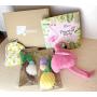 BALLMIE Cat Toys Box Pet Box Cat Catnip Toys Tropical Luau Party
