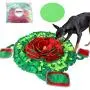 ALOYA Snuffle Mat for Dogs，Snuffle Mat,Dog Puzzle Toys for Extra Large Dog Toys for Boredom Interactive Pet Small Large Food Dispensing Feed Game Toy Dog Treat Indoor(Flower XL)