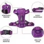 Voyager Freestyle 4-in-1 Dog Harness - Patent Pending Adjustable Webbing Harness with Removable Padding for Small to Large Dogs by Best Pet Supplies (Black, X-Small) Voyager Freestyle 4-in-1 Dog Harness - Patent Pending Adjustable Webbing Harness with Removable Padding for Small to Large Dogs by Best Pet Supplies (Black, X-Small)