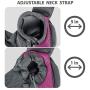 TNZMART Pet Dog Sling Carrier Hands Free Dog Portable Sling Bag Breathable Mesh Travel Safe Sling Bag Carrier for Small Dogs Cats