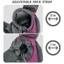 TNZMART Pet Dog Sling Carrier Hands Free Dog Portable Sling Bag Breathable Mesh Travel Safe Sling Bag Carrier for Small Dogs Cats