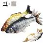 FUUPNN Interactive Electric Fish Cat Toys, 2 Pack Realistic Plush Simulation Flopping Moving Wagging Catnip Pets Pillow Toy, Supplies for Indoor Cats Motion Kitten Kitty Chew Bite Kicker Exercise FUUPNN Interactive Electric Fish Cat Toys, 2 Pack Realistic Plush Simulation Flopping Moving Wagging Catnip Pets Pillow Toy, Supplies for Indoor Cats Motion Kitten Kitty Chew Bite Kicker Exercise