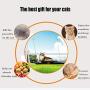 Cat Hammock,HiodFhip Cat Window Perch, Sunny Seat Window Mounted Cat Beds Hammock Pet Resting Seat Safety Space Saving Cat Shelves Providing All-Around 360° Sunbath Hold 30lb