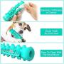 Dog Toothbrush Stick Toy Tooth Chewing Toothbrush Small and Medium Sized Dog Biting Toy Tooth Toothbrush Dental Care Chewing Bone Chewing Toy Cleaning Pet Teeth with Toothpaste (Lake Blue)