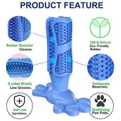 Grenf Durable Dog Chew Toys Dog Toothbrushes can Reduce Plaque and Tartar Toys That can Clean Teeth While Playing Natural and Non-Toxic