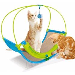 Luxury 2 In 1 Cat Toy Pet Exercise Cradle Cat Bed Sofa with Ball Toys Hammock Toy for Cat Animals Pet Product