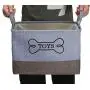 Morezi Durable Canvas Dog Toy bin Storage with Handle, Puppy Toy Basket, Doggie Toy bin - Idea for Carry Small Dog Puppy Toys, Blankets, Diaper, leashes and Dog Stuff Morezi Durable Canvas Dog Toy bin Storage with Handle, Puppy Toy Basket, Doggie Toy bin - Idea for Carry Small Dog Puppy Toys, Blankets, Diaper, leashes and Dog Stuff