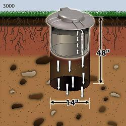 Doggie Dooley 3000 Septic-Tank-Style Pet-Waste Disposal System