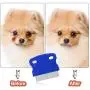 5 Pieces Dog Flea Combs Dog Eye Stain Remover Combs Pets Grooming Comb Dog Tear Stain Comb for Dogs Gently Removing Eye Mucus and Crust