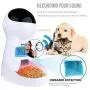 Iseebiz Automatic Cat Feeder 3L Pet Food Dispenser Feeder for Medium and Large Cat Dog——4 Meal, Voice Recorder and Timer Programmable,Portion Control Iseebiz Automatic Cat Feeder 3L Pet Food Dispenser Feeder for Medium and Large Cat Dog——4 Meal, Voice Recorder and Timer Programmable,Portion Control