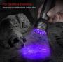 Pet Urine Detectors lights,Black Flashlight, light 51 LED 395 nM for Pets, Urine Detection, Finding Scorpions (Batteries Included)