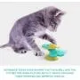 showall Windmill Cat Toy Turntable Teasing Interactive Cat Toys for Indoor Cats with Suction Cup Scratch Hair Brush Funny Kitten Toys showall Windmill Cat Toy Turntable Teasing Interactive Cat Toys for Indoor Cats with Suction Cup Scratch Hair Brush Funny Kitten Toys