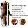 Dog Squeaky Toys No Stuffing, Crinkle Dog Toys for Small Dogs Durable Dog Chew Toys Plush Cute Animals Natural Puppy Toys for Teething Pet Toys Squeak Dog Squeaky Toys No Stuffing, Crinkle Dog Toys for Small Dogs Durable Dog Chew Toys Plush Cute Animals Natural Puppy Toys for Teething Pet Toys Squeak