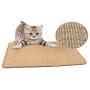 Cat Scratching Mat Sisal Mats Cat Scratching Pad Carpet Cat Scratch Rug Floor Cat Scratchers Sisal Fabric Sisal Carpet Cat Scratching Post Replacement Sisal Fabric Scratching Post 11.8 15.7