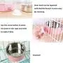 Bettors Pet Crate Bowl for Dog Hanging Pet Feeder Bowl Removable Stainless Steel Cage Hanging Water Food Bowl Dish with Bolt Holder for Pet Dog Cat Bird Puppies Bettors Pet Crate Bowl for Dog Hanging Pet Feeder Bowl Removable Stainless Steel Cage Hanging Water Food Bowl Dish with Bolt Holder for Pet Dog Cat Bird Puppies