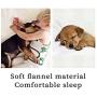 HUTTOBOY Dog Bed, Warm and Breathable Soft Cotton Kennel, Plush Large Dog Sofa, Comfortable Sleeping Mat for Small, Medium and Large Dogs-Many Sizes and Colors
