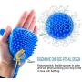 Dog Washing Shower Attachment | Pet Bathing Tool with 2 Hose Faucet Adapter, Adjustable Bath Glove, Clean, Massage&Remove Hair, Pets Shower Sprayer Bath Brush for Indoor & Outdoor Cat | Horse Grooming