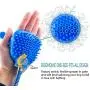 Dog Washing Shower Attachment | Pet Bathing Tool with 2 Hose Faucet Adapter, Adjustable Bath Glove, Clean, Massage&Remove Hair, Pets Shower Sprayer Bath Brush for Indoor & Outdoor Cat | Horse Grooming