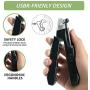 Tbrand Dog & Cat Pets Nail Clippers and Trimmers - with Safety Guard/LED Light/Nail Storage Box, Free Nail File- Professional Grooming Tool for Large and Small Animals