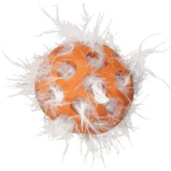 JW Pet Company Cataction Feather Ball, Cat Toy