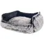 PETMAKER Small Faux Fur Black Mink Dog Bed, 23 x 19'' PETMAKER Small Faux Fur Black Mink Dog Bed, 23 x 19''