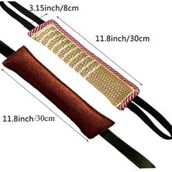 Spopetee Dog Tug of War Toy for Aggressive Chewers,Interactive Dog Toy,Safe Fire Hose Dog Chew Toy with Strong Cotton Rope Handle - Tough Floating Pull,Pet Toys for Small Medium and Large Dogs