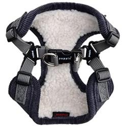Puppia Classy Harness C, Small, Dark Grey