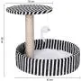 ITODA Cat Tree Tower Condo with Sisal Scratching Post, Climbing Playing Pet Stand House Bed Furniture Perch and Interactive Mouse Toy Grinding Claws Nest Supplies Removable Climber ITODA Cat Tree Tower Condo with Sisal Scratching Post, Climbing Playing Pet Stand House Bed Furniture Perch and Interactive Mouse Toy Grinding Claws Nest Supplies Removable Climber
