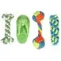 Sempurna Knotted Woven Pet Dog Toy,Eco-Friendly Cotton Rope Toys, Durable Cotton Dog Rope Toys and Pets Puppies Teething Rope Interactive Toys for Large and Medium/Small Dog Training Sempurna Knotted Woven Pet Dog Toy,Eco-Friendly Cotton Rope Toys, Durable Cotton Dog Rope Toys and Pets Puppies Teething Rope Interactive Toys for Large and Medium/Small Dog Training