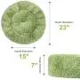 JOEJOY Calming Dog Bed for Small Medium Large Dogs,Orthopedic Round Bed ,Soft Faux Fur Donut Cuddler Puppy Bed ,Short Plush Anti Anxiety Dog Cushion,Sleeping Pet Bed,Machine Washable (20/23 inch) JOEJOY Calming Dog Bed for Small Medium Large Dogs,Orthopedic Round Bed ,Soft Faux Fur Donut Cuddler Puppy Bed ,Short Plush Anti Anxiety Dog Cushion,Sleeping Pet Bed,Machine Washable (20/23 inch)