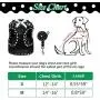 PUPTECK Puppy Harness and Leash Set for Small Dogs Cats - Soft Mesh Adjustable No Pull Dog Vest Harness with Cute Polka Dot and Bowknot