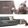 Cardboard Cat House for Indoor - Decorative Cat Hideaway Box Playhouse Toy Pet Lounge Made of Recyclable Cardboard