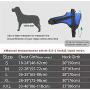 MissYou No Pull Dog Harness with Handle, Easy On and Off, Reflective Pet Vest Harness, Breathable & Adjustable Perfect on The Go for Small Medium Large Dogs