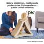 PetFusion 3-Sided Vertical Cat Scratching Post (Avail in 2 Sizes). [Multiple Scratching Angles to Match Your Cats Preference]
