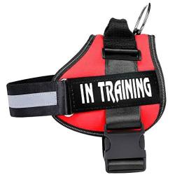 WOCUME Dog Harness No Pull Adjustable Pet Vest Harness Training Vest Working Dog Chest Harness with Handle,No More Pulling, Tugging or Choking