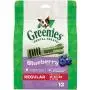 Greenies Blueberry Natural Dental Dog Treats, 12oz Packs Greenies Blueberry Natural Dental Dog Treats, 12oz Packs