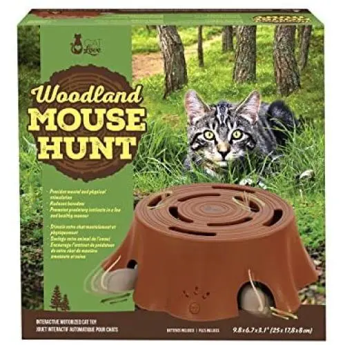 CAT LOVE Woodland Mouse Hunt Interactive Toy CAT LOVE Woodland Mouse Hunt Interactive Toy