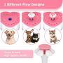 PET ARTIST Pet Water Fountain - 2L(68 oz) Quiet Automatic Electric Flower Fountain for Cats Dog and Small Animals