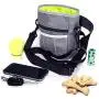 Phonyeer Dog Treat Pouch - Pet Snacks, Toys and Training Tools Carrier With Built-In Poop Bag Dispenser - Stylish, Multi-wear, Multipurpose Weather-Resistant Nylon Fabric Material Phonyeer Dog Treat Pouch - Pet Snacks, Toys and Training Tools Carrier With Built-In Poop Bag Dispenser - Stylish, Multi-wear, Multipurpose Weather-Resistant Nylon Fabric Material
