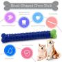 Fit for 10-30 Pounds Pet Dog Puppy Chewbrush Toothbrush, Dog Bite Toy, No Dog Toothpaste Required, Cleaning Teeth Toys, Aggressive chew, Dental Care (25 x 4.5cm)