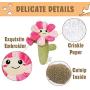 Lepawit Electric Cat Toy Flopping Cat Kicker Toy USB Charging with Catnip Wiggle Moving Feline Toy Dancing Kitten Toy